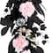 6ft. Pretty Morbid Pink Carnation Halloween Garland